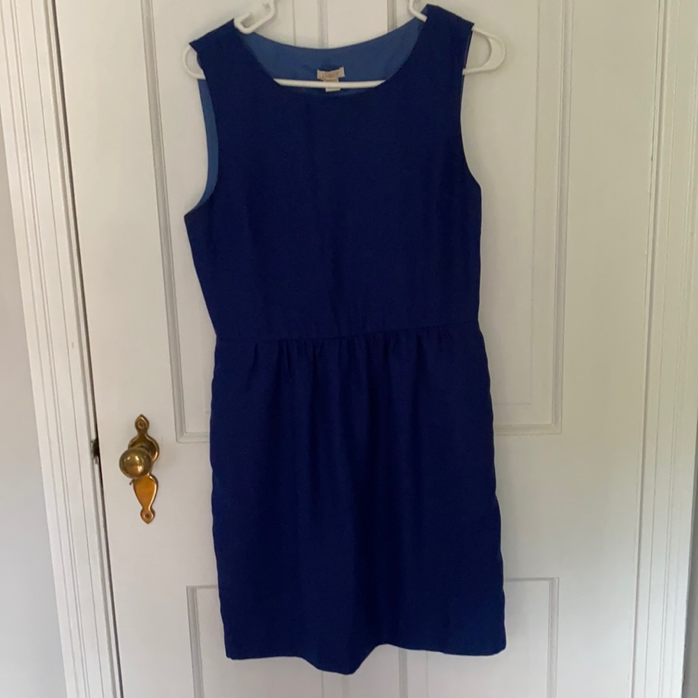 J crew dress. Blue. Size 6
